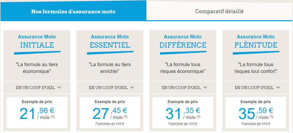 découvrez notre comparateur d'assurance moto pour trouver la couverture idéale à un prix compétitif. comparez les offres des assureurs, évaluez les garanties, et choisissez la meilleure protection pour votre deux-roues en quelques clics.