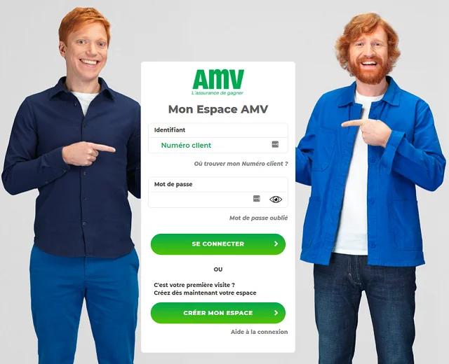 découvrez l'espace client amv, votre plateforme dédiée pour gérer vos contrats d'assurance auto et moto en toute simplicité. accédez à vos documents, suivez vos demandes et restez informé de nos offres exclusives.