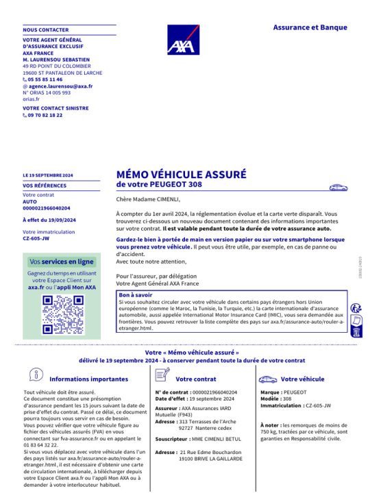 découvrez notre guide complet sur les contrats d'assurance axa. comparez les différentes options, comprenez les garanties et trouvez la couverture qui correspond le mieux à vos besoins. simplifiez votre choix d'assurance avec des conseils pratiques et des informations claires.