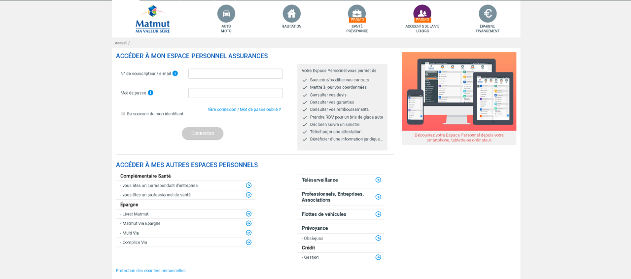 accédez facilement à votre espace client matmut pour gérer vos contrats, consulter vos remboursements et bénéficier de services personnalisés en toute simplicité. profitez d'une expérience utilisateur optimale et d'un support dédié.